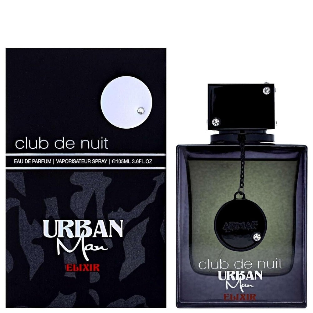 Armaf Club De Nuit Urban Man Elixir for Men Eau de Parfum Spray, 3.6 OZ Retail Outlet