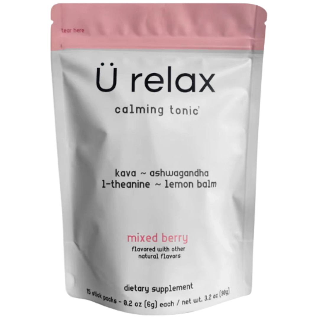 U Relax Calming Co Original Mixed Berry Drink 15 Packets