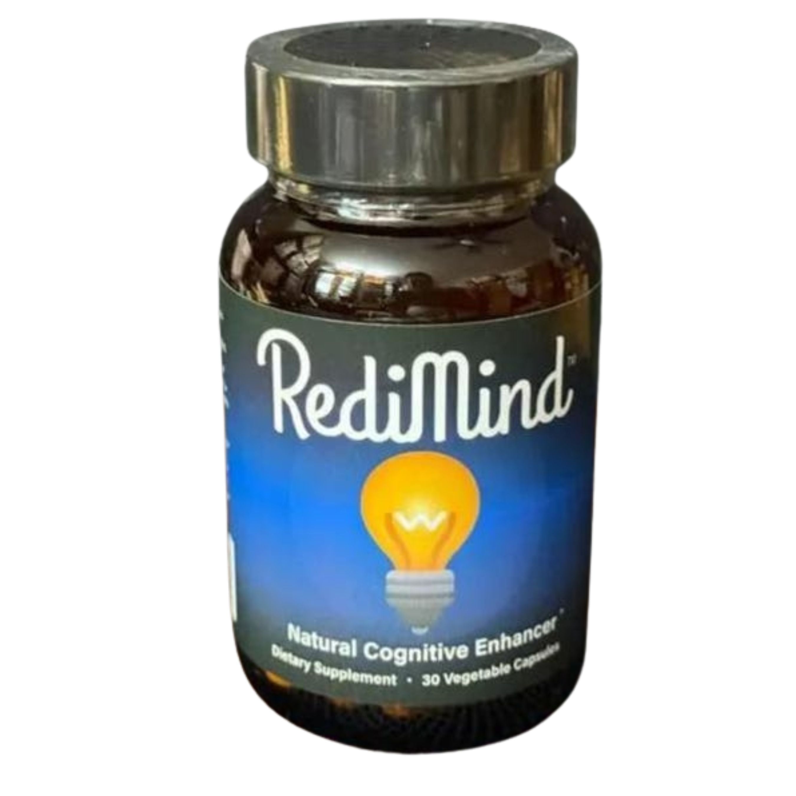 RediMind Natural Cognitive Enhancer – Dietary Supplement for Memory, Focus & Brain Support – 30 Vegetable Capsules