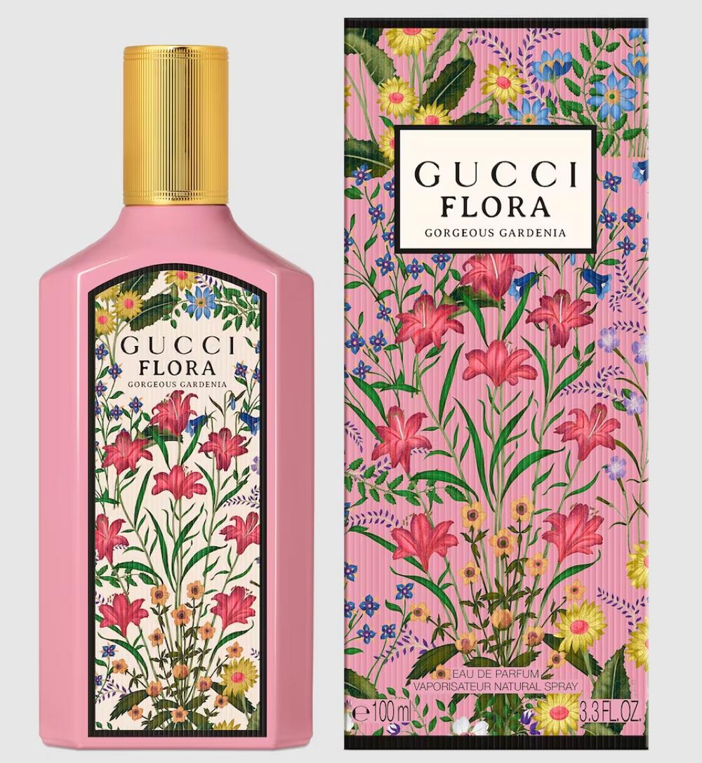 Gucci Flora Gorgeous Gardenia Eau de Parfum for Women | Floral, Sweet & Elegant Fragrance | 100 ml