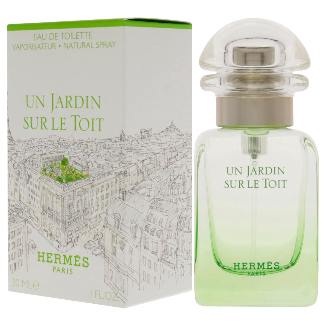 Hermes Un Jardin Sur Le Toit Eau de Toilette Spray for Women, 1 Ounce